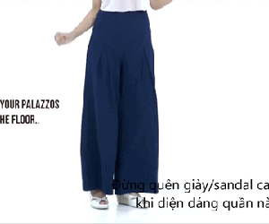 Lưu ý cần biết khi mặc dáng quần suông rộng