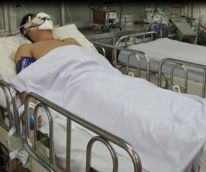 Nam thanh niên tông CSGT ở Sài Gòn bất tỉnh khai do thắng không kịp