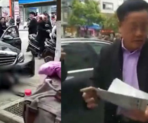 Đâm chết người, tài xế Mercedes vẫn tươi cười vì có bảo hiểm