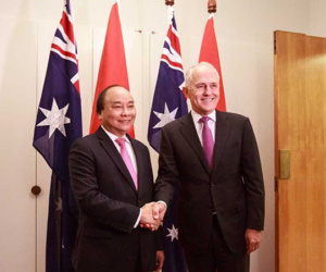 Thủ tướng VN - Australia ký tuyên bố đối tác chiến lược lịch sử