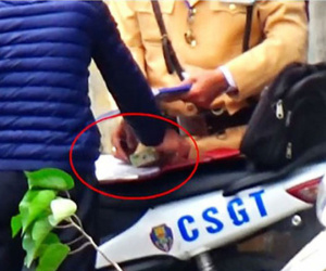 Vụ CSGT nghi mãi lộ: Đình chỉ 6 đội trưởng, đội phó đội CSGT