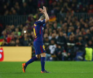 Iniesta chuẩn bị chia tay Barcelona để sang Trung Quốc