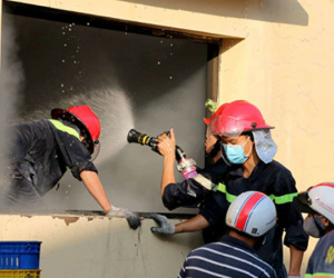 Xưởng may ở Đồng Nai cháy suốt 5 giờ