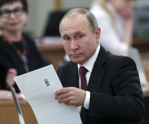 Bầu cử Nga 2018: Tổng thống Putin đi bỏ phiếu ở Moscow