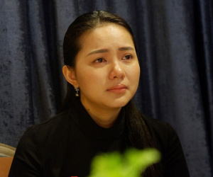 Phan Như Thảo nghẹn ngào khẳng định trong họp báo: 'Chỉ có duy nhất một người có đủ động lực hại mình'