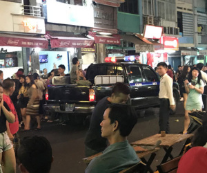 Công an nói gì vụ khách Tây bị đánh ở Bùi Viện?