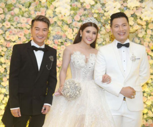 Hari Won, Đàm Vĩnh Hưng hội ngộ trong đám cưới Tố Ny và chồng cơ phó hàng không