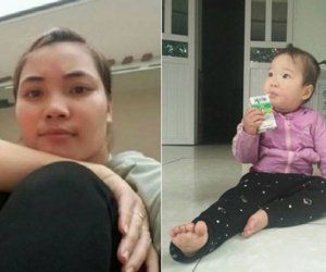 Người chồng khắc khoải tìm tung tích vợ cùng con gái 18 tháng tuổi