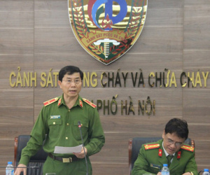 Thăng cấp bậc hàm cho chiến sĩ cảnh sát PCCC tử vong trong vụ tai nạn trên cao tốc