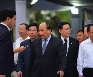 Thủ tướng Nguyễn Xuân Phúc đến nhà riêng nguyên Thủ tướng Phan Văn Khải