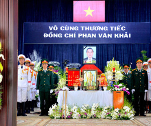 Tối nay, đưa linh cữu cố Thủ tướng Phan Văn Khải đến Hội trường Thống Nhất