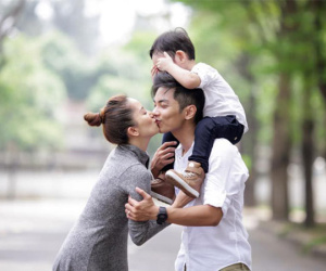 Fan ngất ngây trước lời chúc sinh nhật 'nhiều đường' của Phan Hiển dành cho Khánh Thi