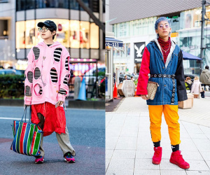 Giới trẻ mặc nổi loạn trên đường phố Tokyo