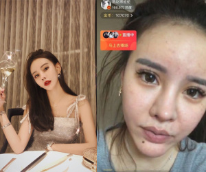 Những màn 'thiên nga hóa vịt xấu xí' chỉ bởi vì quên mở ứng dụng làm đẹp của các hot girl Trung Quốc