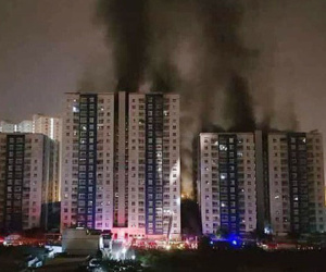 Cháy chung cư Carina Plaza: Nữ chủ tịch phường ngã từ tầng 14 tử vong