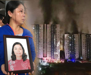 Nỗi đau tận cùng khi mất 3 người thân nhất trong vụ cháy Carina Plaza