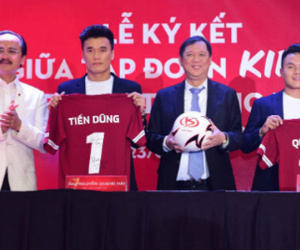 Tiến Dũng, Quang Hải nhận hợp đồng đại sứ thương hiệu hàng chục tỷ