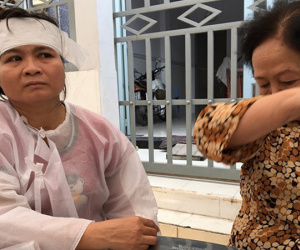 Vợ bảo vệ cứu 40 người vụ cháy Carina: 'Lúc về mặt anh nhem nhuốc'