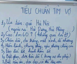 12 tiêu chuẩn chọn vợ của chàng trai bị dân tình 'ném đá' dữ dội