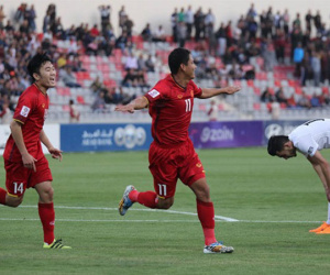 Hòa Jordan, Việt Nam vào VCK châu Á với thành tích bất bại
