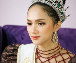 Hoa hậu Hương Giang: Lần đầu tiên sau 7 năm, bố mới dám đưa tôi về quê nội thắp hương