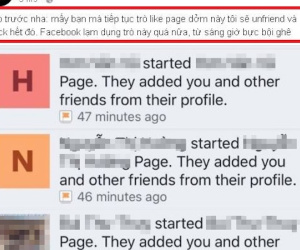 Người dùng Facebook Việt bức xúc vì bị ép like Fanpage cá nhân