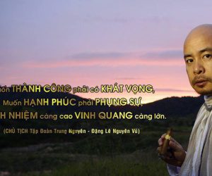 Ước mơ đáng trân trọng của Chủ tịch Trung Nguyên Đặng Lê Nguyên Vũ