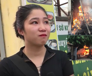 Nạn nhân vụ cháy chợ Quang: 'Chỉ chậm vài tích tắc thôi, em đã thành ngọn đuốc sống'