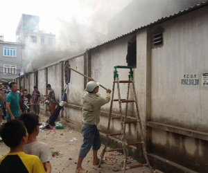 Cháy chợ Quang (Hà Nội): Tiểu thương 'chết lặng' khi biết kẻ gian lợi dụng cháy lấy trộm vàng