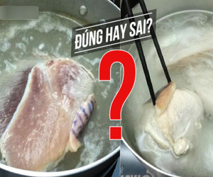 Chuyên gia đầu ngành chỉ cách luộc thịt thôi ra chất độc, chọn và rửa thịt an toàn