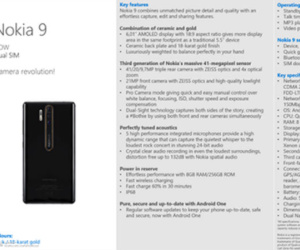 Nokia 9 có thể tích hợp ba camera phía sau