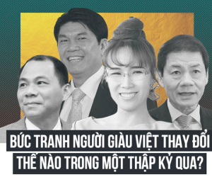 Bức tranh người giàu Việt thay đổi thế nào trong một thập kỷ qua?