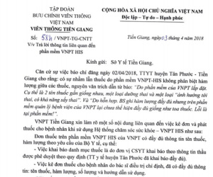 Cấp lầm thuốc phá thai cho thai phụ còn đổ thừa... VNPT