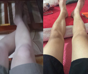 Có một nỗi khổ mang tên con trai mà chân tay không một cọng lông, láng mịn hơn cả con gái