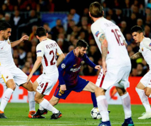 Đại thắng Roma, Barca đặt một chân vào bán kết Champions League