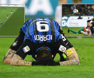 Icardi vô duyên, derby thành Milan bất phân thắng bại