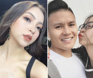 Bạn gái trang điểm đậm, Quang Hải U23 phản ứng bất ngờ