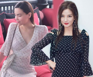 Chẳng cần chi tiền triệu, vẫn có đồ chấm bi đẹp hơn Hồ Ngọc Hà!