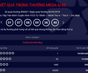Xuất hiện thêm tỉ phú Vietlott ngày cuối tuần