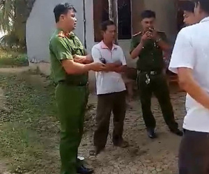 Thiếu tá công an bị kỷ luật vì có mặt trong vụ xô xát