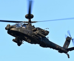 Trực thăng Apache Mỹ rơi, hai phi công thiệt mạng