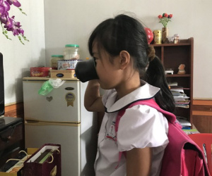 Ông nội HS bị bắt uống nước giẻ lau: 'Có người bảo cháu tôi nói điêu, làm hại cô giáo'