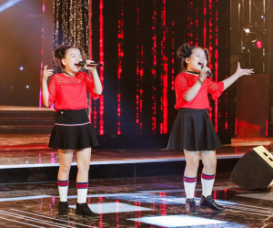 Cặp song ca nhí khiến Cẩm Ly nhớ thời đi hát cùng Minh Tuyết