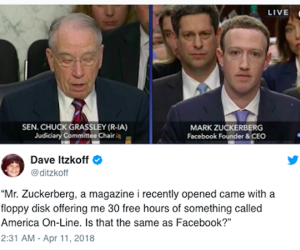 Những câu hỏi của Thượng nghị sĩ Mỹ cho CEO Facebook