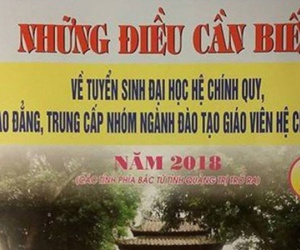 NXB Giáo dục thừa nhận sai sót 16 ngành học tuyển sinh 'biến mất'