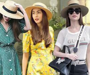 Độ hot của mũ cói đang tăng lên từng ngày nhờ Hà Hồ, Hà Tăng