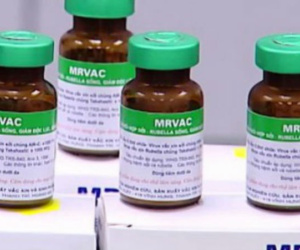 Văcxin sởi-rubella do Việt Nam sản xuất được đưa vào tiêm chủng mở rộng