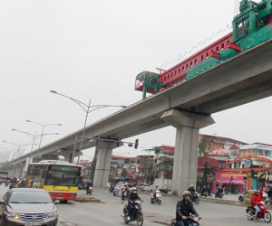Điều chỉnh hàng loạt tuyến buýt kết nối đường sắt Cát Linh - Hà Đông