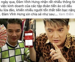 Đàm Vĩnh Hưng bức xúc vì 1 kẻ mượn danh rủ mọi người chơi tiền ảo