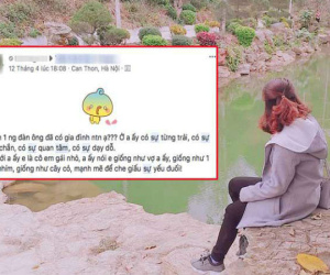 Khoe khoang hạnh phúc khi làm người thứ ba, cô gái bị dân mạng 'ném đá' không thương tiếc